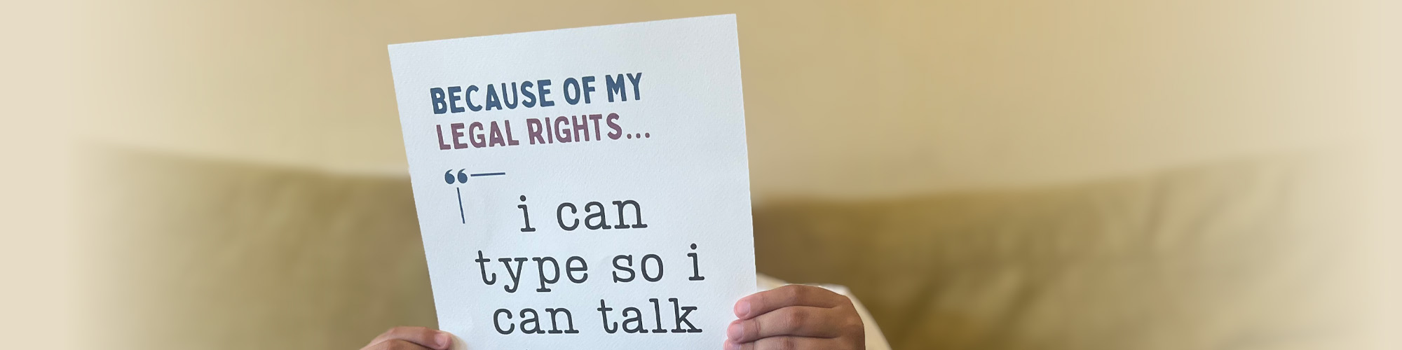 Join our photo campaign and celebrate the positive impact of your child's legal rights